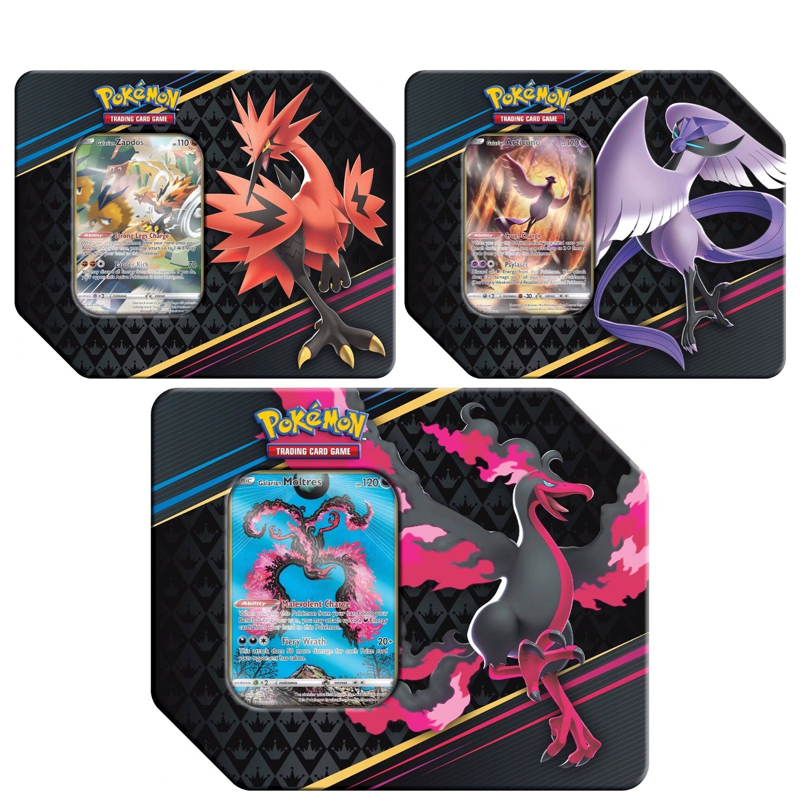 Pokemon TCG: Crown Zenith 5 Pack Tin (Random Artwork)