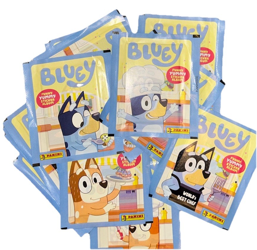 Panini: Bluey Funny Yummy Sticker Collection Box (36 Packs)