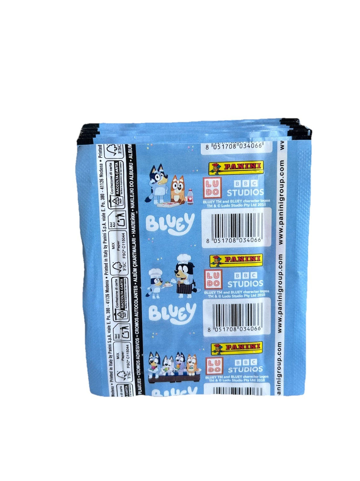 Panini: Bluey Funny Yummy Sticker Collection Box (36 Packs)