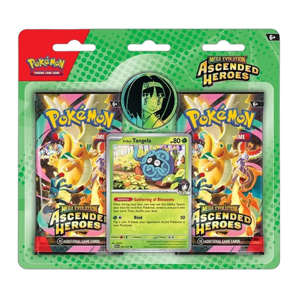 Pokemon TCG: Ascended Heroes Double Blister *Random Promo*