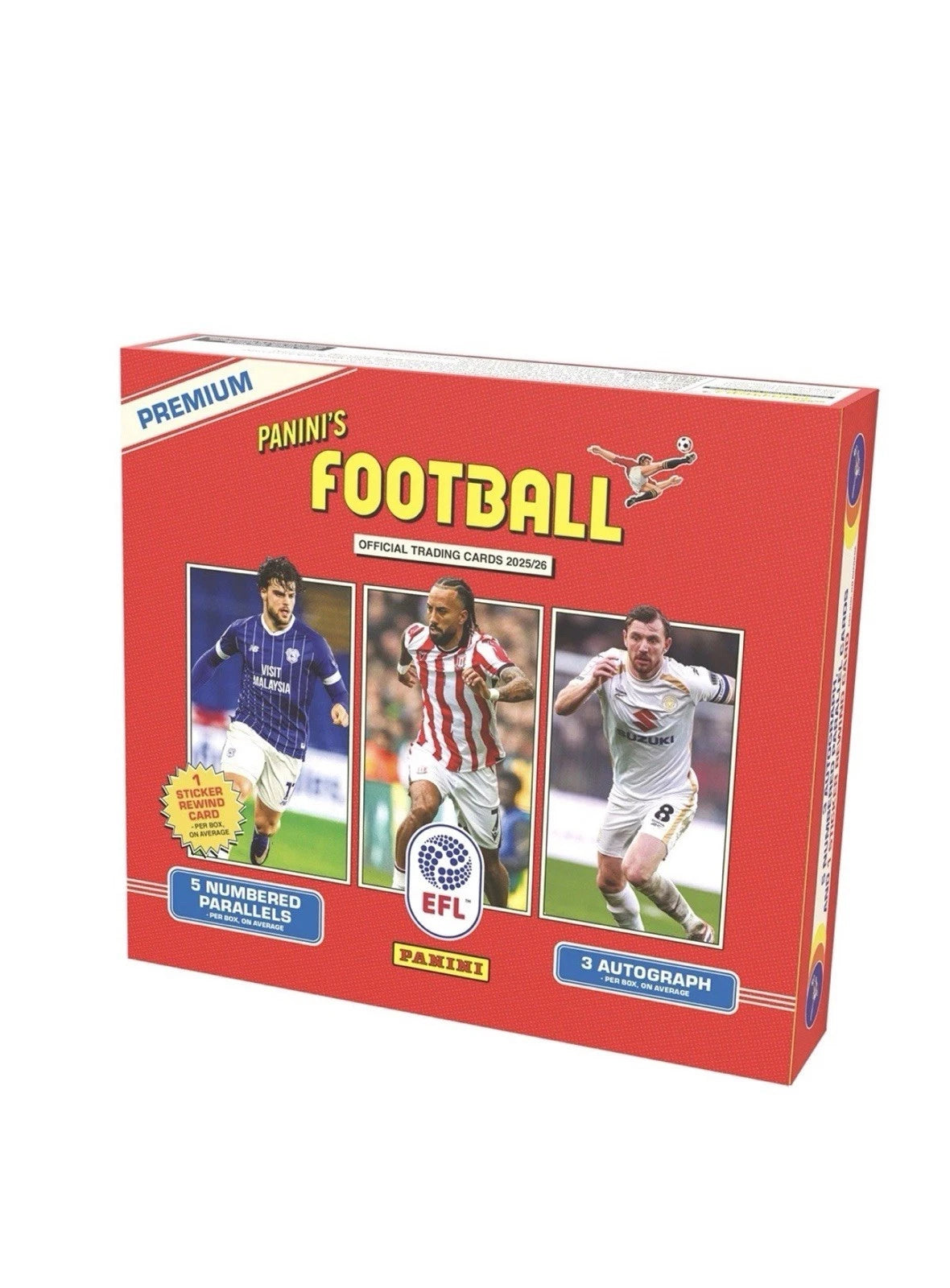Panini: Football EFL 2025/26 Premium Booster Box (10 Packs)