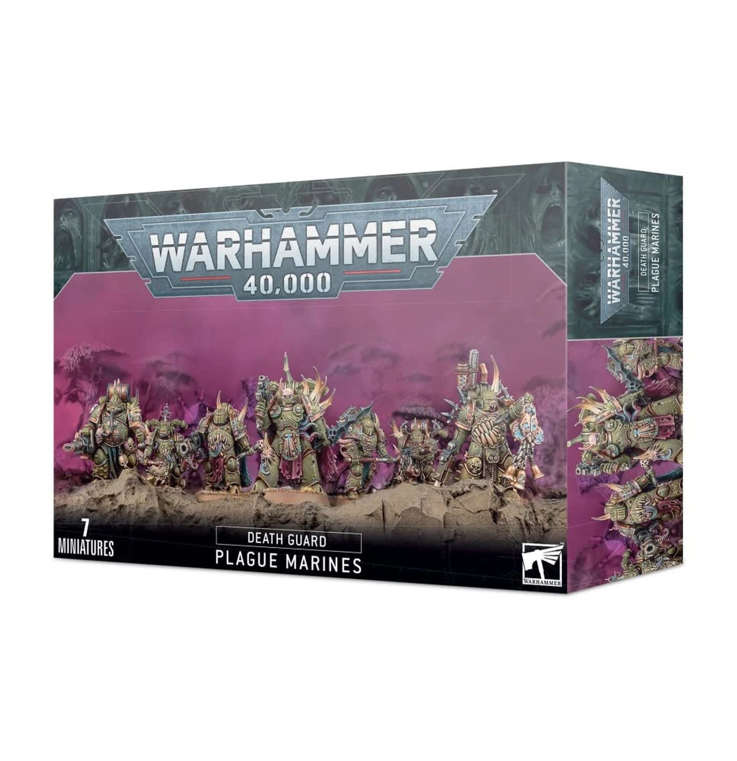 Warhammer 40K: DEATH GUARD - Plague Marines