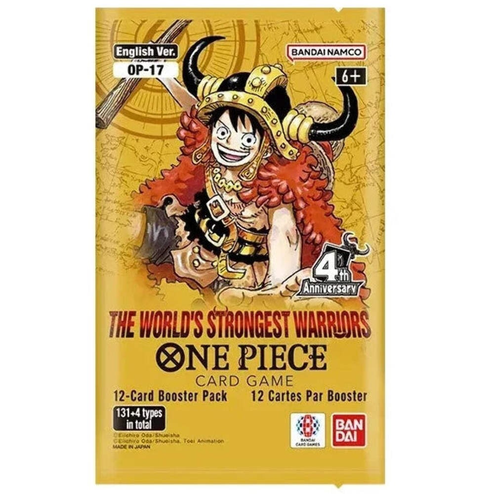 One Piece Card Game: OP17 One Piece The World's Strongest Warriors Booster Pack