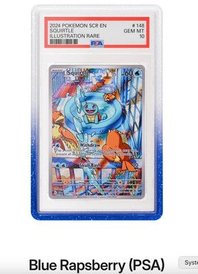Graded Guard: Blue Raspberry Edition PSA Slab Bumper Protector