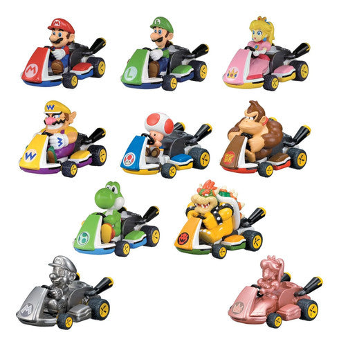 Tomy: Mario Kart Pull Back Toy Mystery Ball