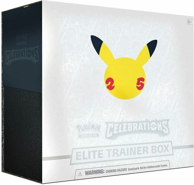 Pokemon TCG: Celebrations Elite Trainer Box with Soft Case