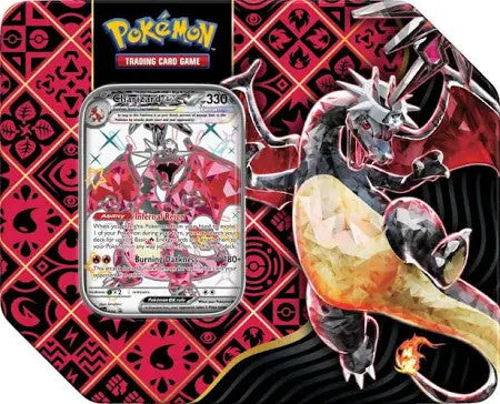 Pokemon TCG: Paldean Fates 5 Pack Charizard Tin