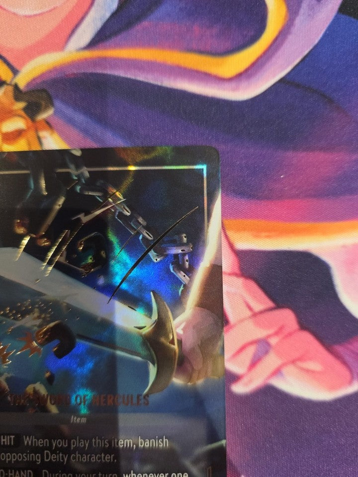 Disney Lorcana - Whispers In The Well - The Sword Of Hercules Enchanted 240/204