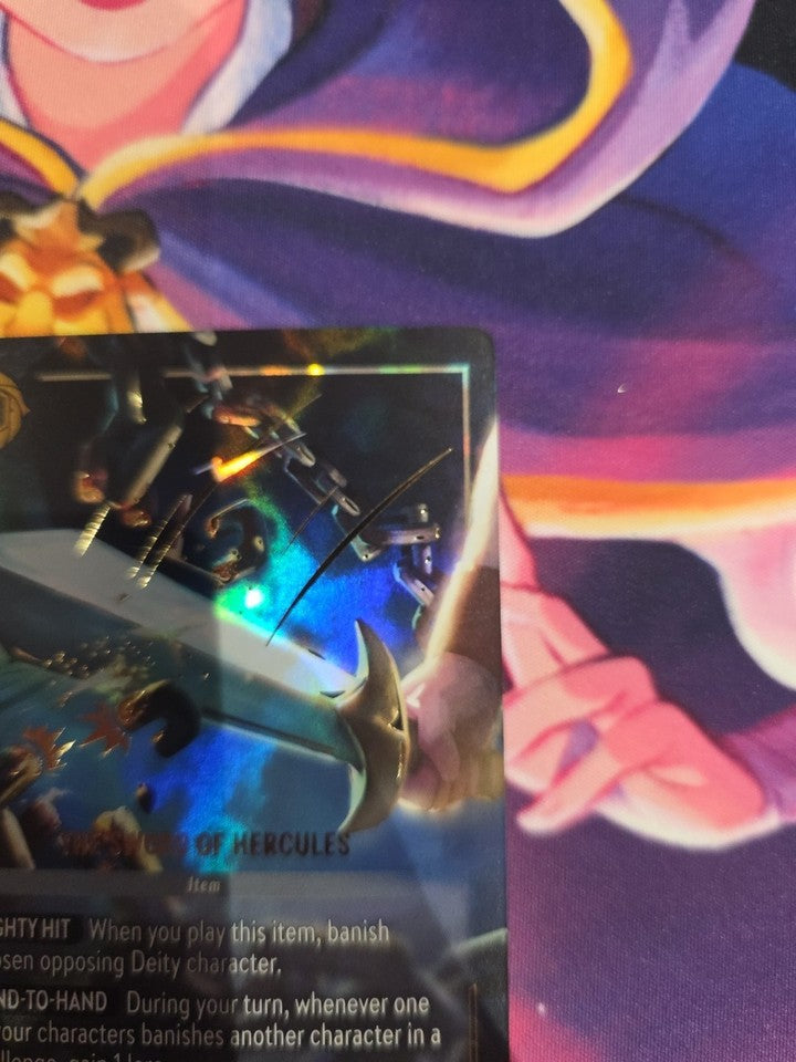 Disney Lorcana - Whispers In The Well - The Sword Of Hercules Enchanted 240/204