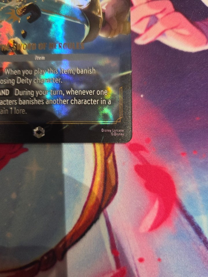 Disney Lorcana - Whispers In The Well - The Sword Of Hercules Enchanted 240/204
