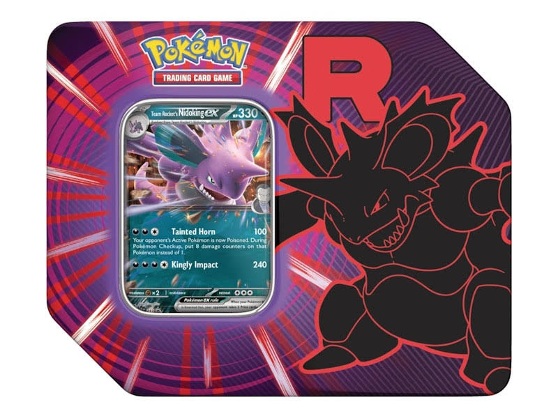 Pokemon TCG: Team Rocket Tin (Random Design)