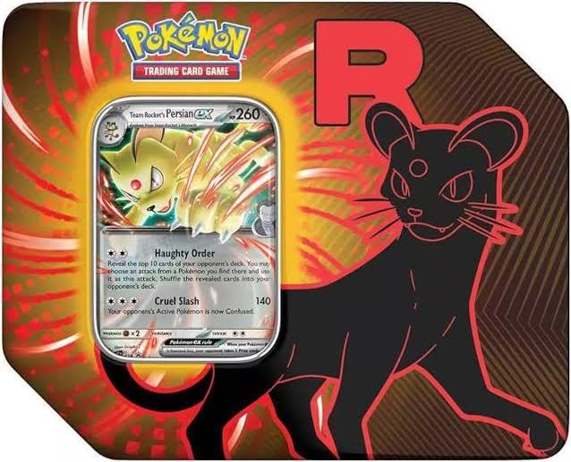 Pokemon TCG: Team Rocket Tin (Random Design)