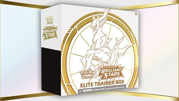 Pokémon TCG: Brilliant Stars Elite Trainer Box (ETB) SWSH with Soft Case