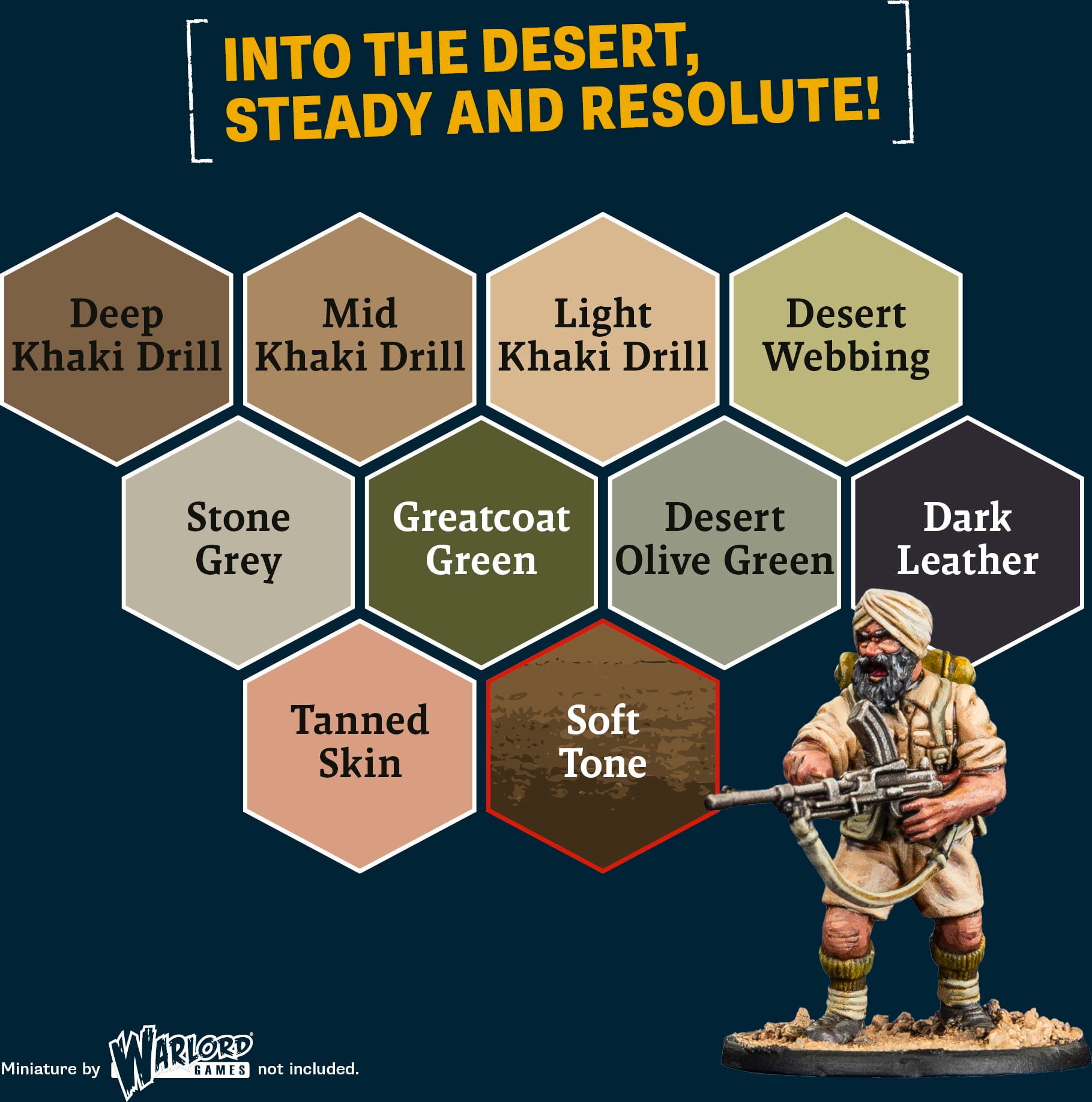 The Army Painter: World War 2 British 8th Army Paint Set